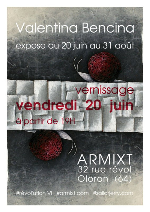 Valentina Bencina | Peintures & Collages | exposition Oloron (64)