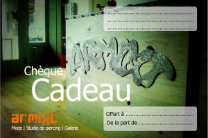 Chèque Cadeau Armixt