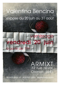 Valentina Bencina | Peintures & Collages | exposition Oloron (64)